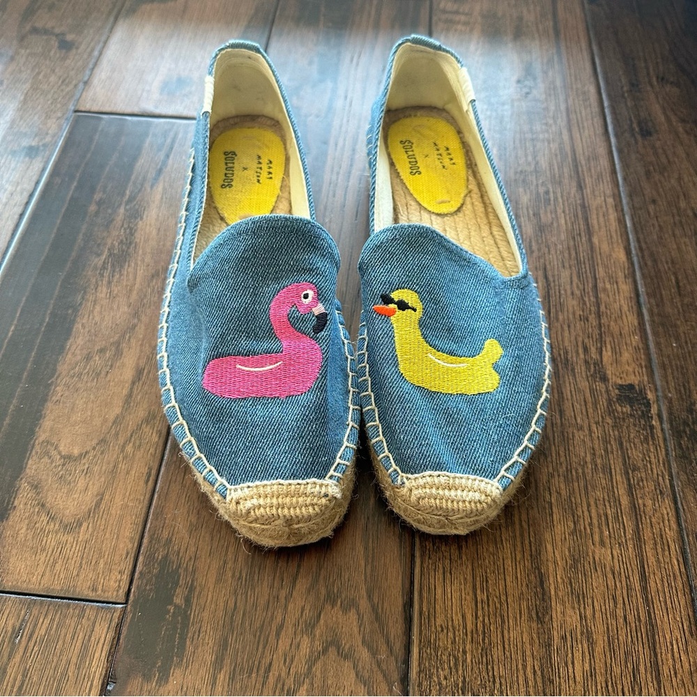 Soludos x Mary Matson Floaties Slip-on Platform Espadrille